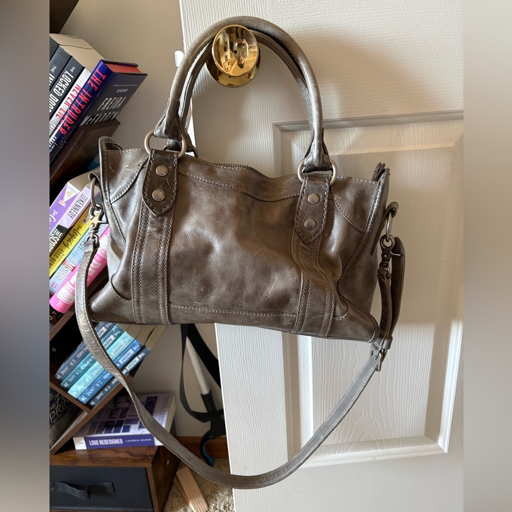 Frye Brown Leather Shoulder Bag